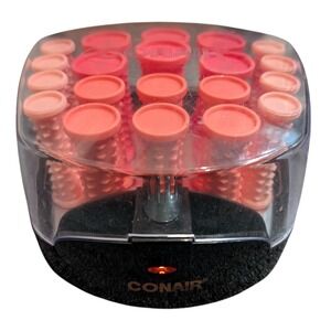 Conair Curls & Waves model HS83R with 20 Hot Rollers & Clips